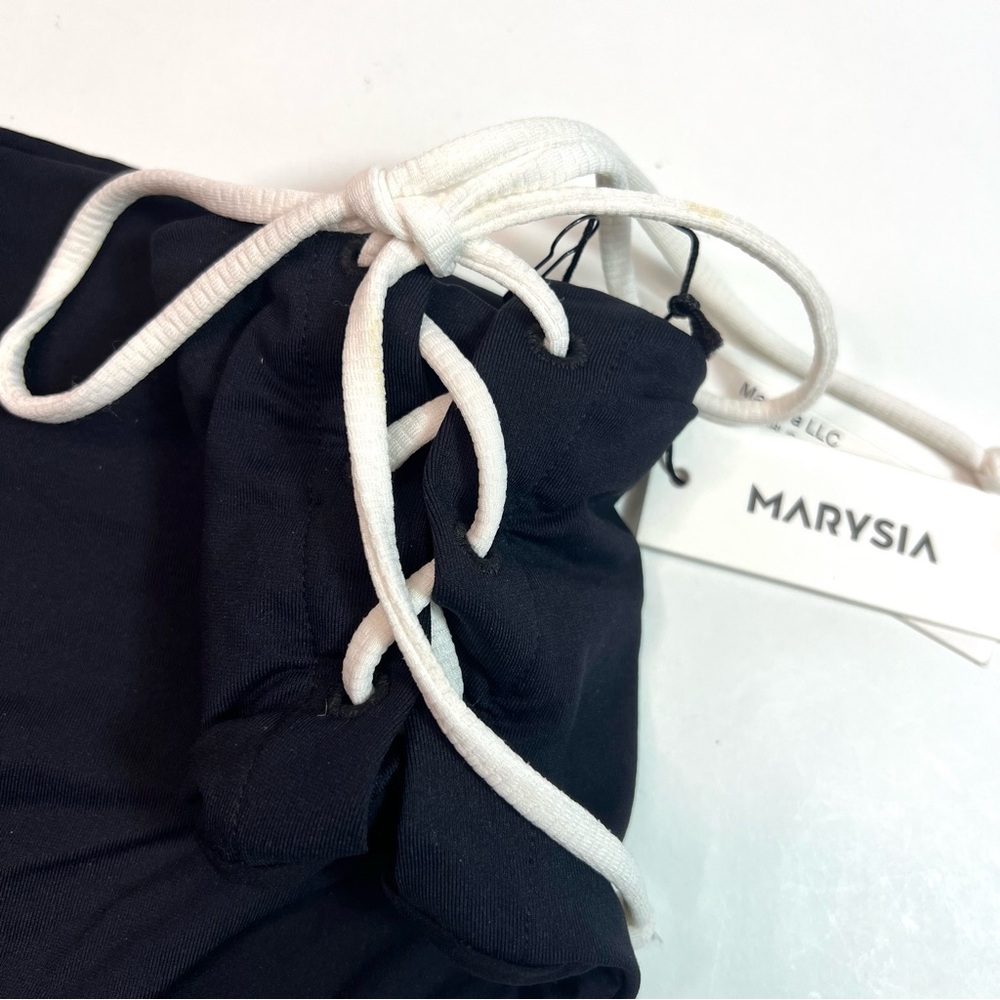 NWT Marysia Swim Lace-up Swim Bikini Bottoms Size Small - Picture 5 of 10